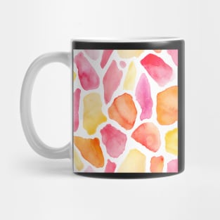 Whimsical Watercolour Giraffe Print Mug